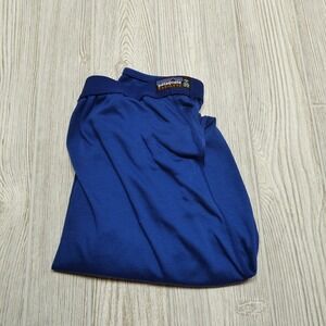 VINTAGE Patagonia Capilene Layer Pants Adult Large Blue Polyester Mens